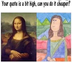 Mona Lisa Zeichnung