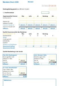 Screenshot Mandatscheck