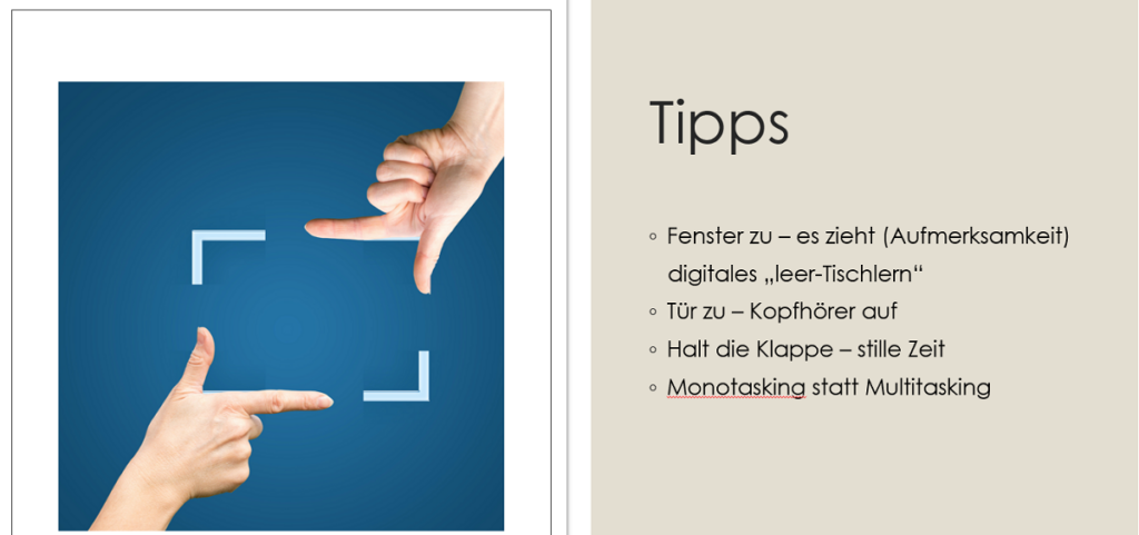 Zeitmanagementtipps