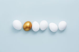Spezialisierung - ein goldenes Ei zwischen weißen